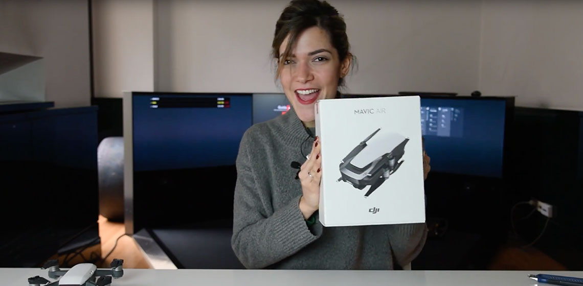 Unboxing the New DJI Drone Mavic Air