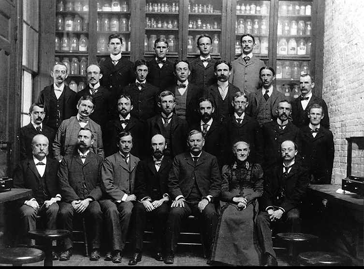 Members of the Department of Chemistry at MIT (1890)