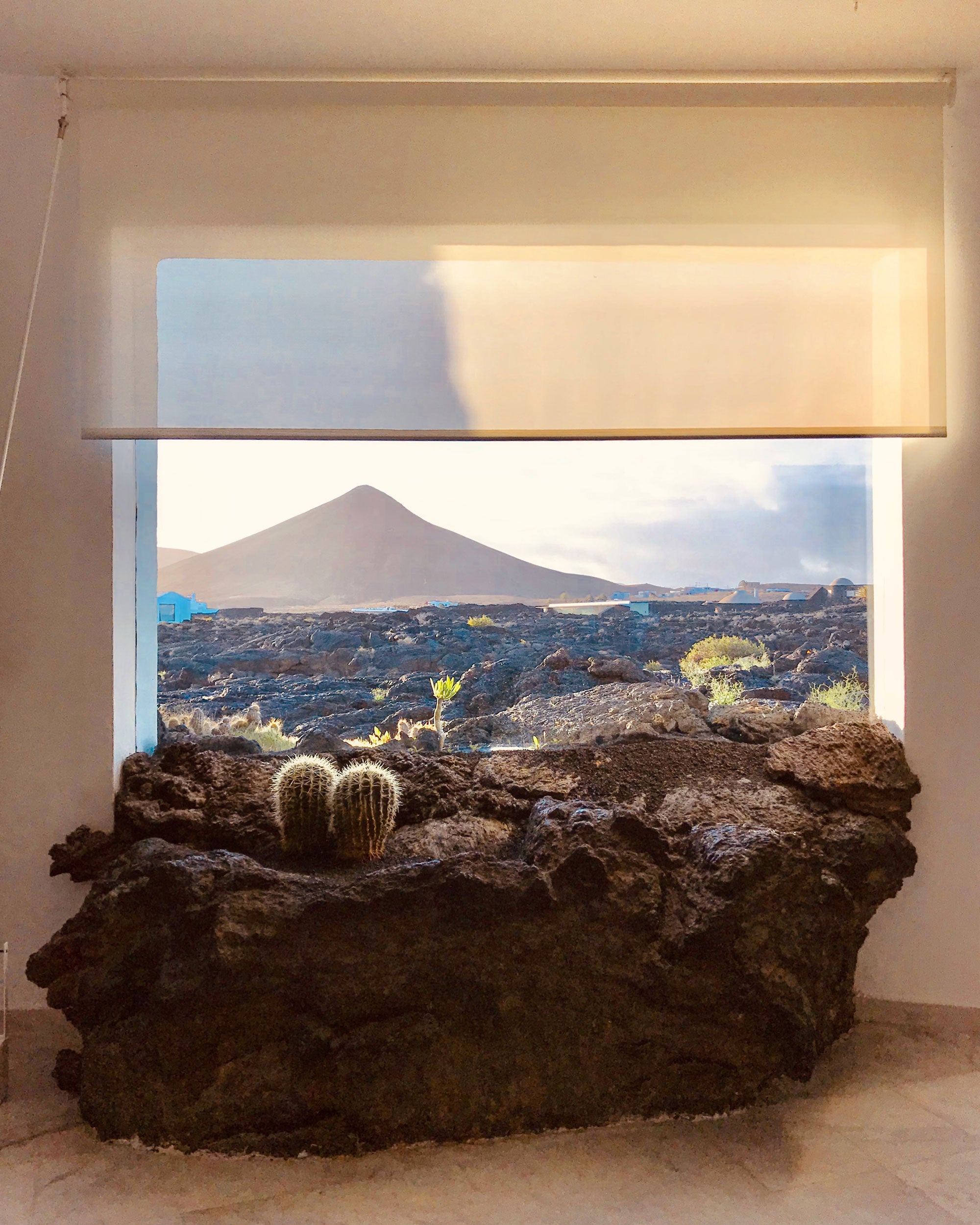 lava window Fundación César Manrique