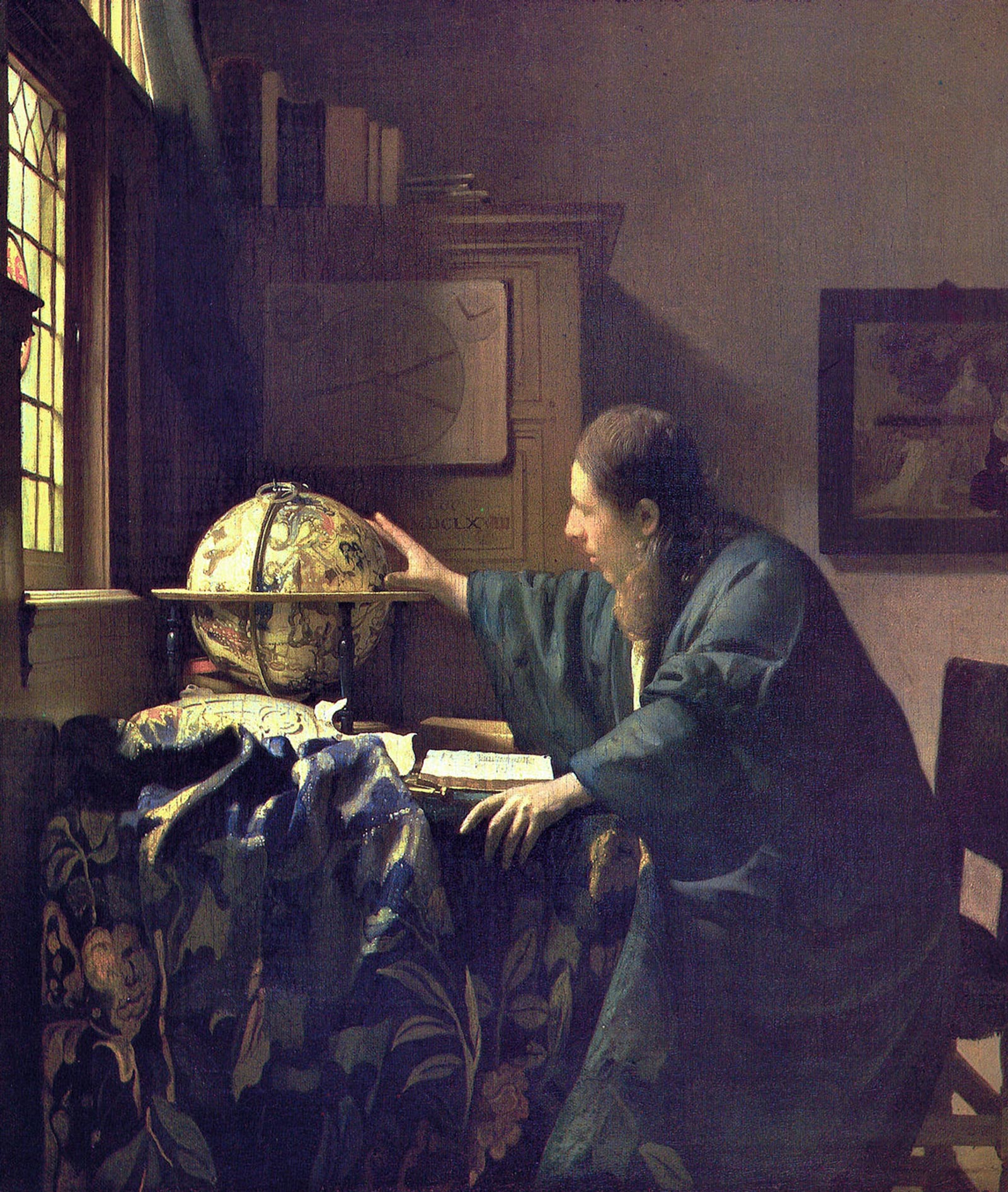 The Astronomer, Johannes Vermeer, vermeer camera obscura