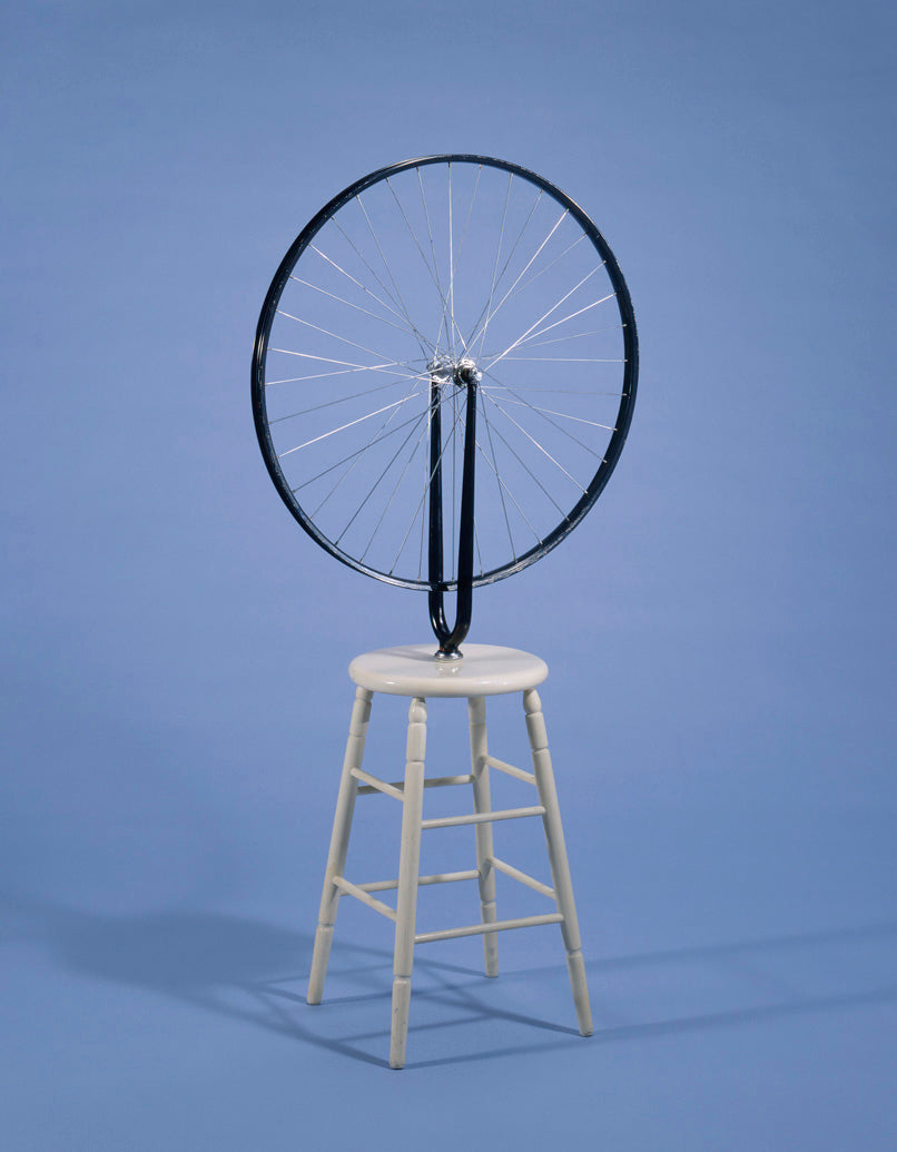 Kinetic art: Marcel Duchamp Bicycle Wheel