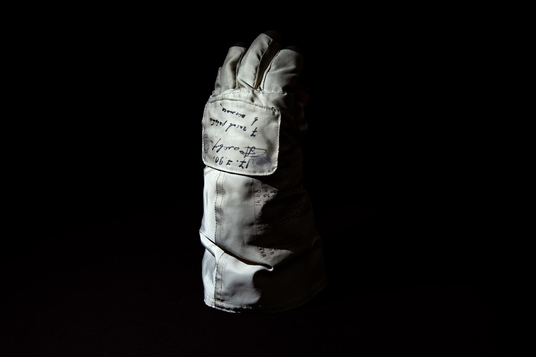 NASA 60th anniversary, astronaut gloves, Anatoly Solovyev gloves