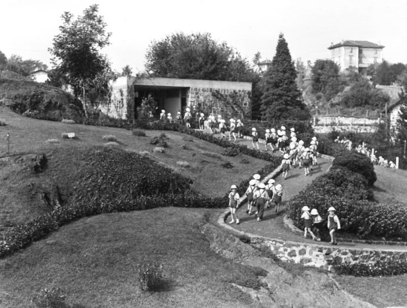 The nursery school designed by Gino Pollini e Luigi Figini in 1941