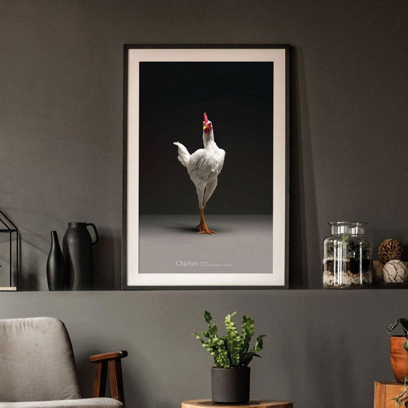 Chic!ken Modern English Game Fowl Poster