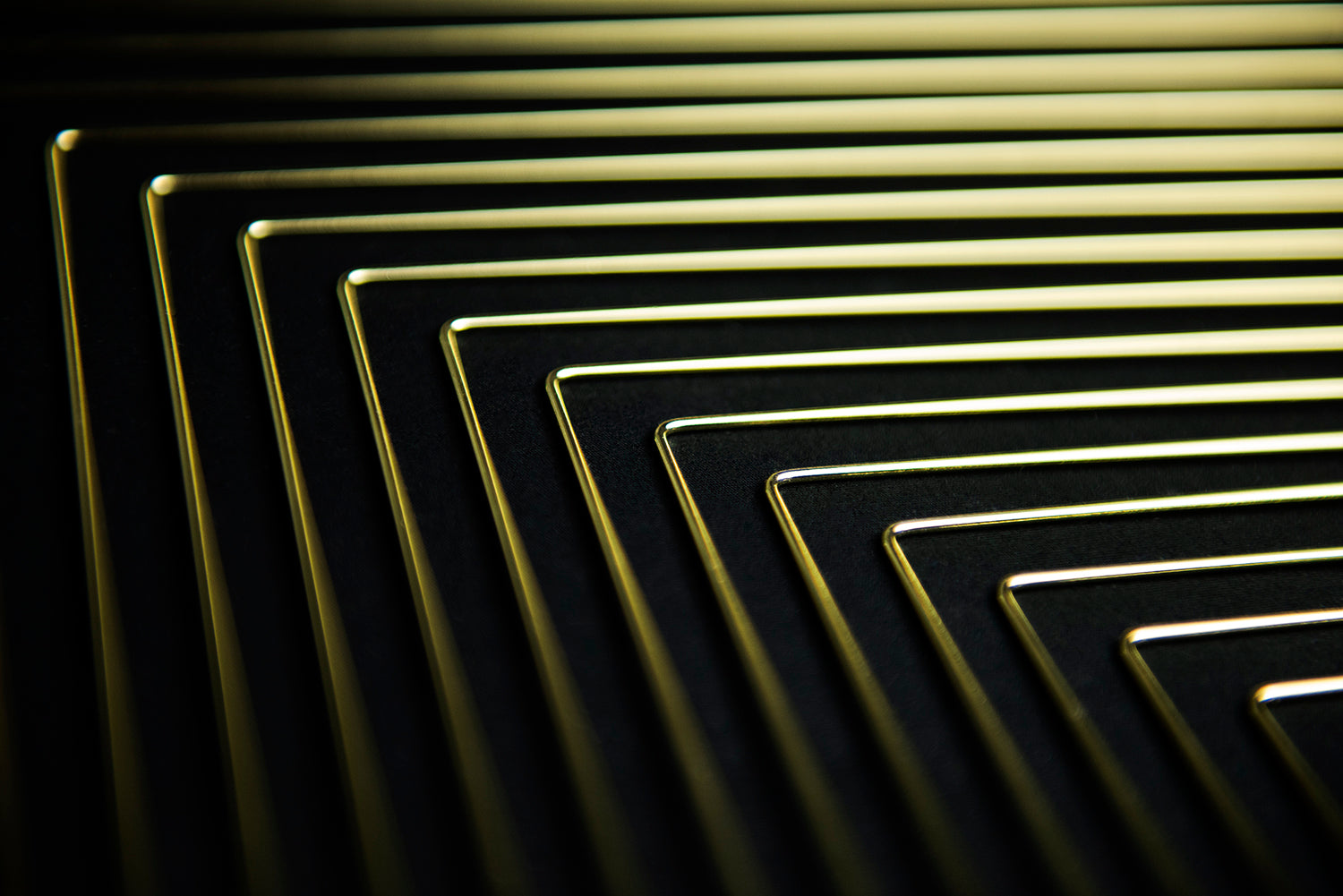 A detail of Square Wave Lunar Gold