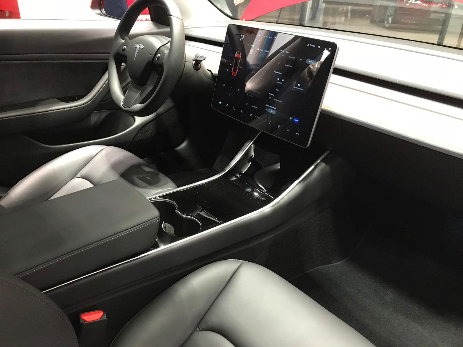 Tesla interiors