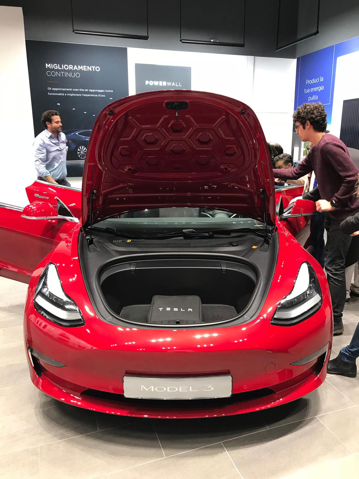 Tesla front