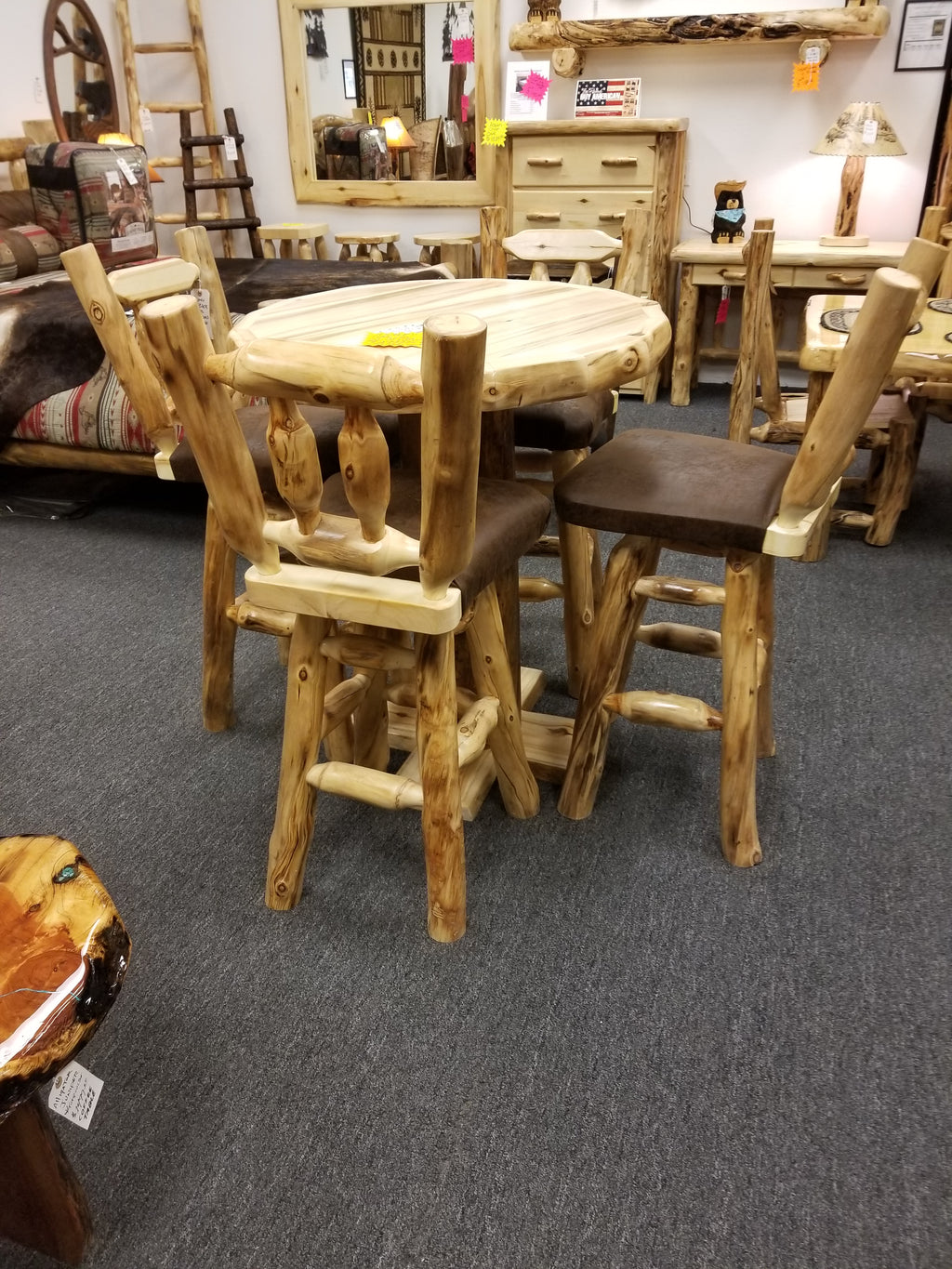 Log Dining Tables Wades Furniture