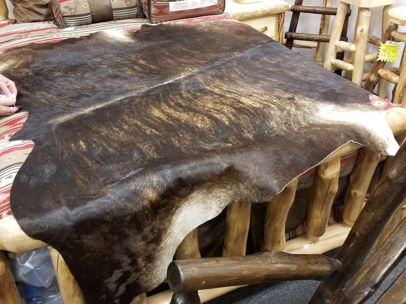 Large variety of cow hides!!! Wades Furniture