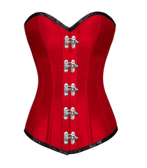 Red Corset by CorsetsNmore