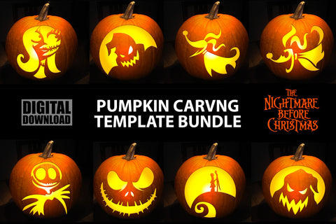 zero pumpkin carving template