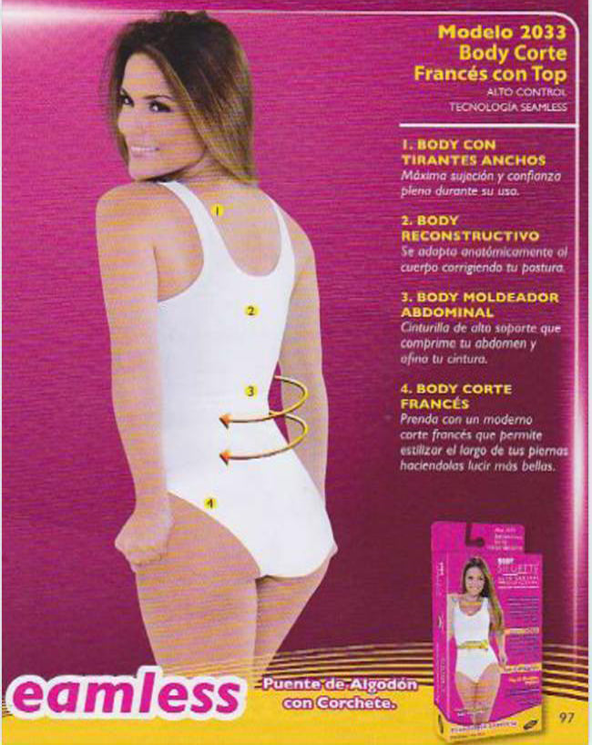 2033 Body Corte Frances Con Top – Rosy's Shapers