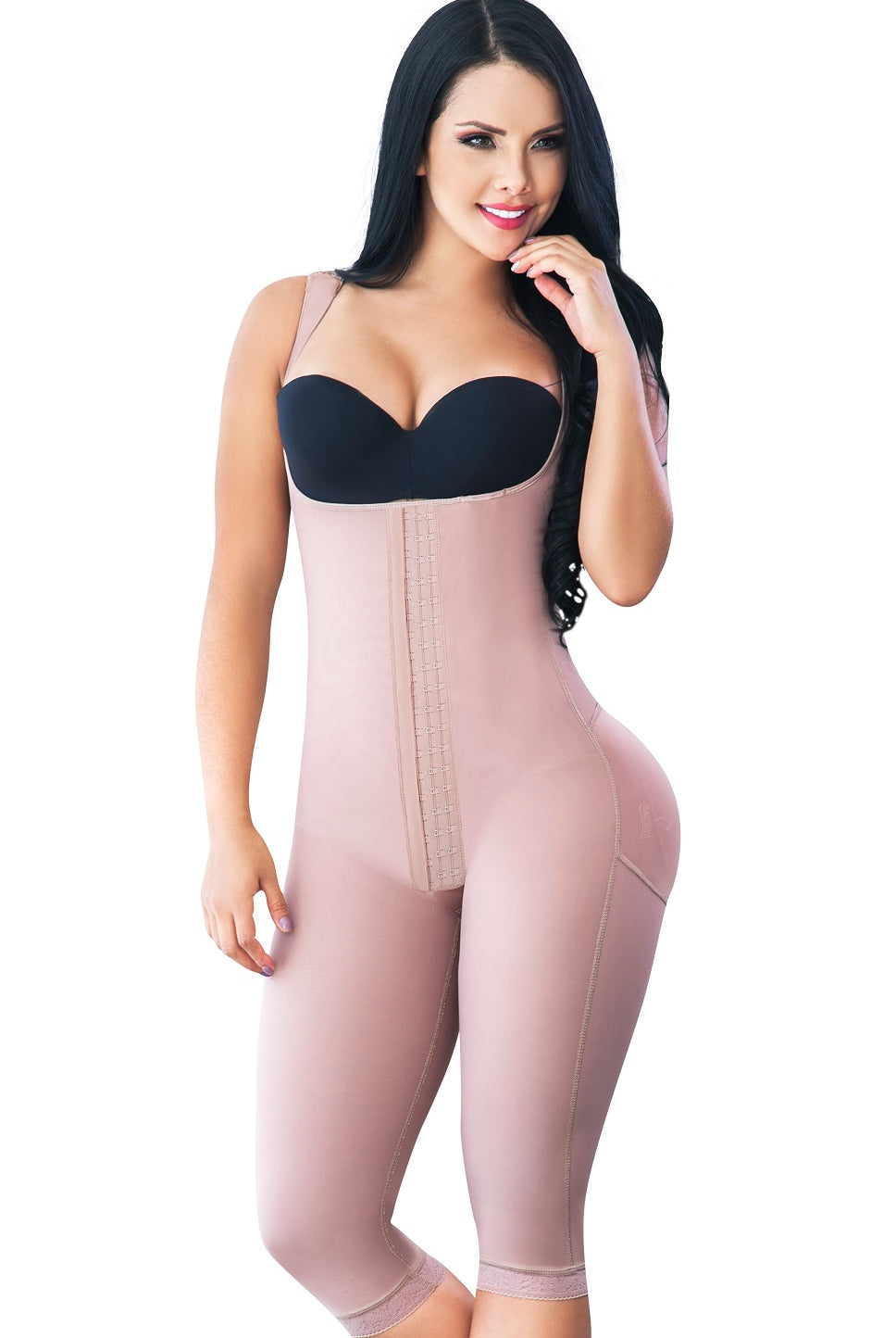 3032 Meli BBL Knee Length Faja – Rosy's Shapers