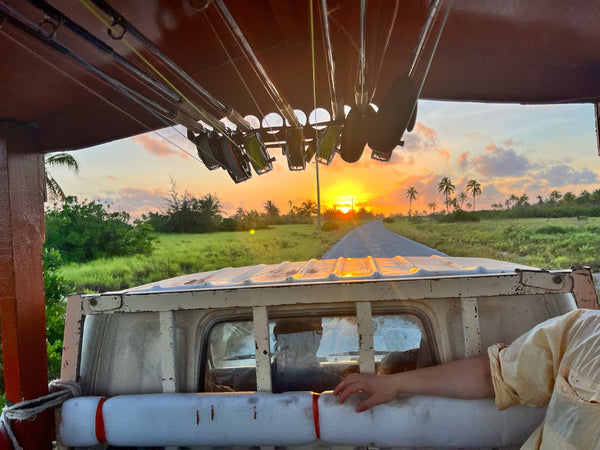 Truck Ride to Fish the Shipwrecks on Christmas Island