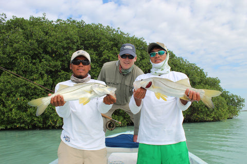 Double on Snook Fly Fishing