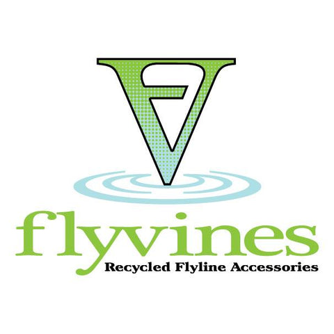 Flyvines Recycled Fly Line Ankle Bracelet