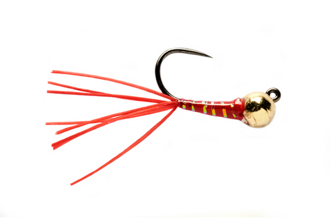 The Fly Fishing Place San Juan Worm Power Bead 1/2 Dozen Gold Bead