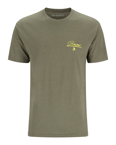 Choosing Simms Script Line T-Shirt for summer fly fishing — Red's Fly Shop