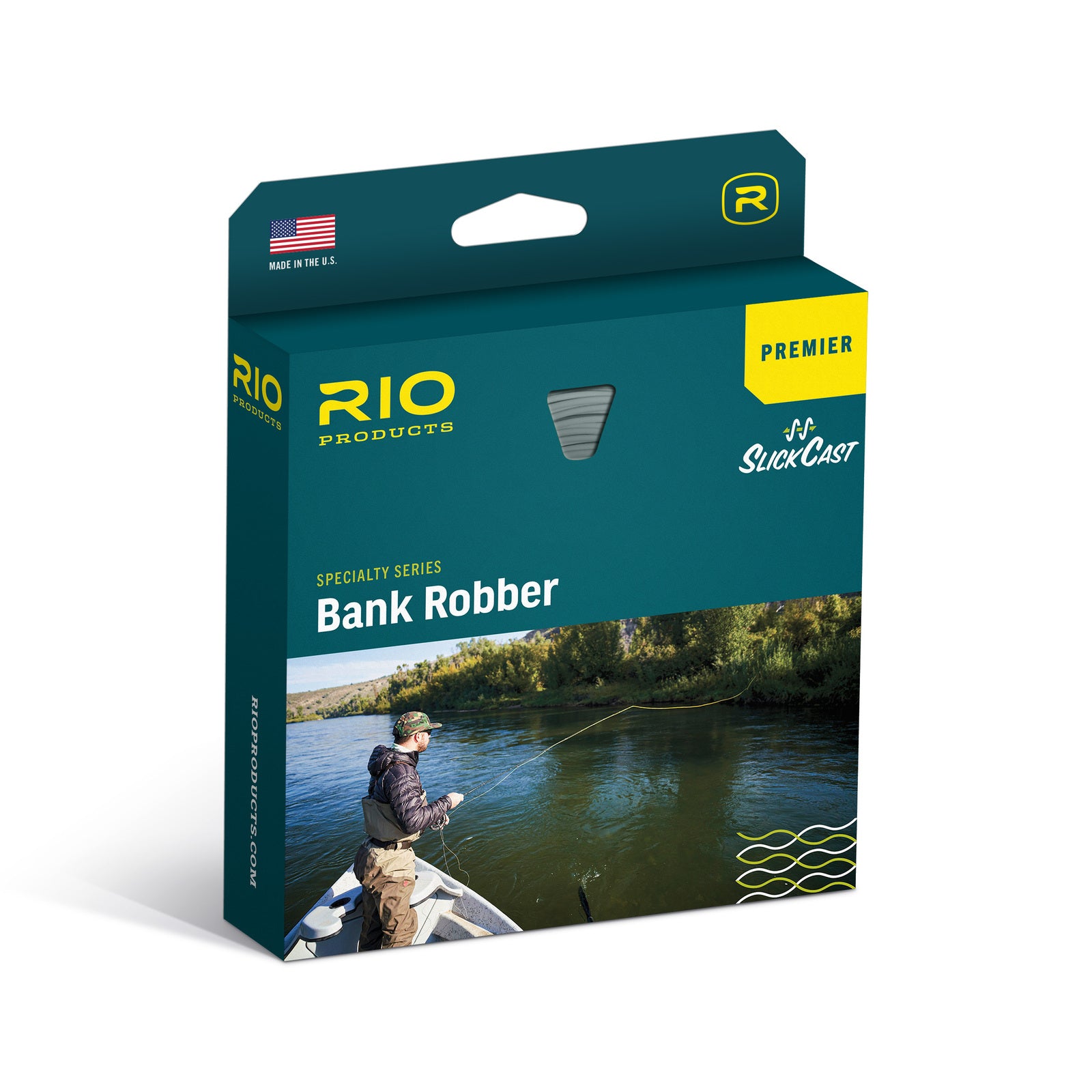 Rio Powerflex Trout Fly Fishing Leaders, 7.5 Foot - 6 Pack