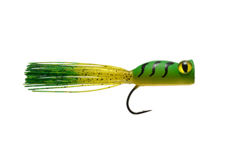 Fly Fishing Topwater Popper Largemouth #Bass in Lakes 