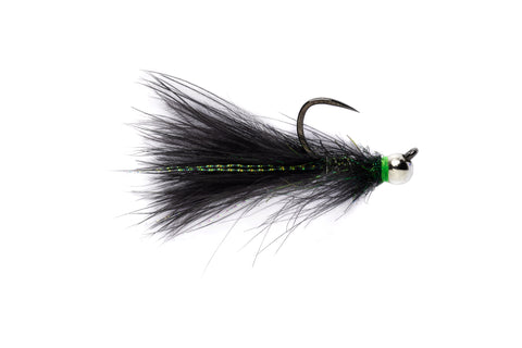 Black & White CDC Tungsten Jig Nymph Trout Flies Fly Fishing -  UK