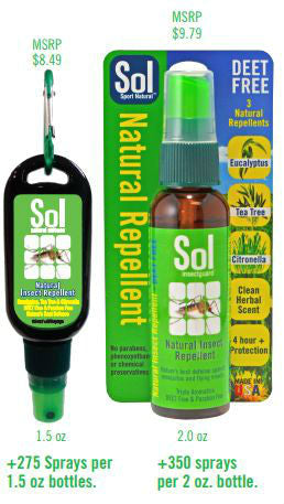 Applying Sol Insect Repellent for dusk fly fishing trips — Red's