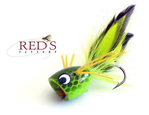 Topwater excitement: Neon Bass Popper by Solitude in evening bites