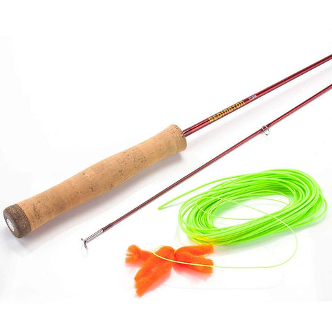 Teaching children the basics of fly fishing with a Redington Form