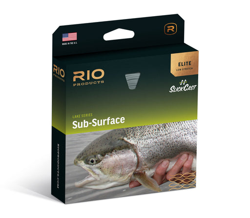 RIO Products Mainstream Trout Fly Line, Full Sinking Fly Line, Easy Casting 5  Weight Brown