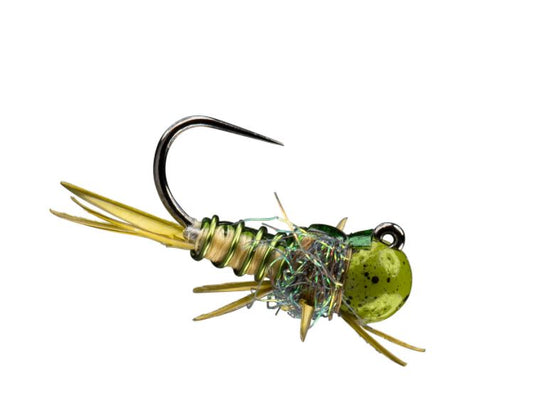 TJ Hooker Stonefly Nymph // Tungsten Bead Jighead by Solitude — Red's Fly  Shop