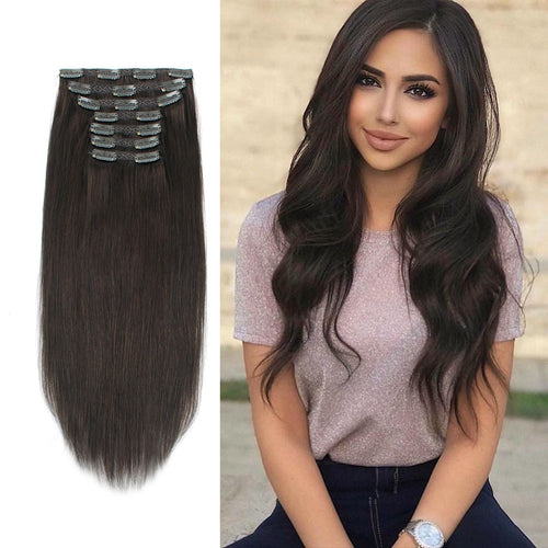 Seamless 7 Set ClipIn Hair Extensions  1 Hair Stop India