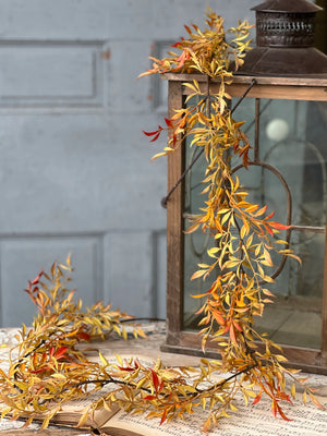 Sunshine Smilax Garland 6' - The Gingered Farmhouse 