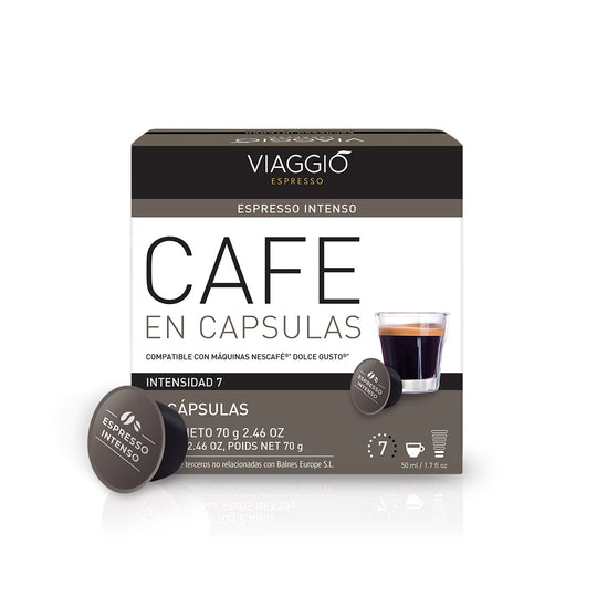 Espresso Intenso | 10 Cápsulas de café compatibles con Dolce Gusto®*