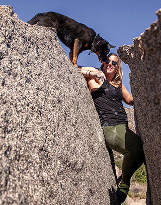 Jillian and doggo