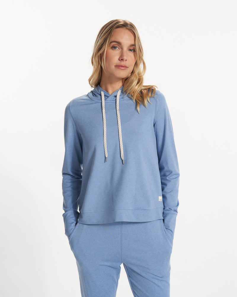 Halo Essential Hoodie, Women's Isle Blue Pullover
