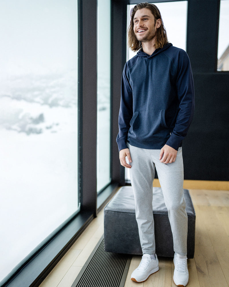 Coronado Hoodie | Men's Heather Grey Hoodie | Vuori