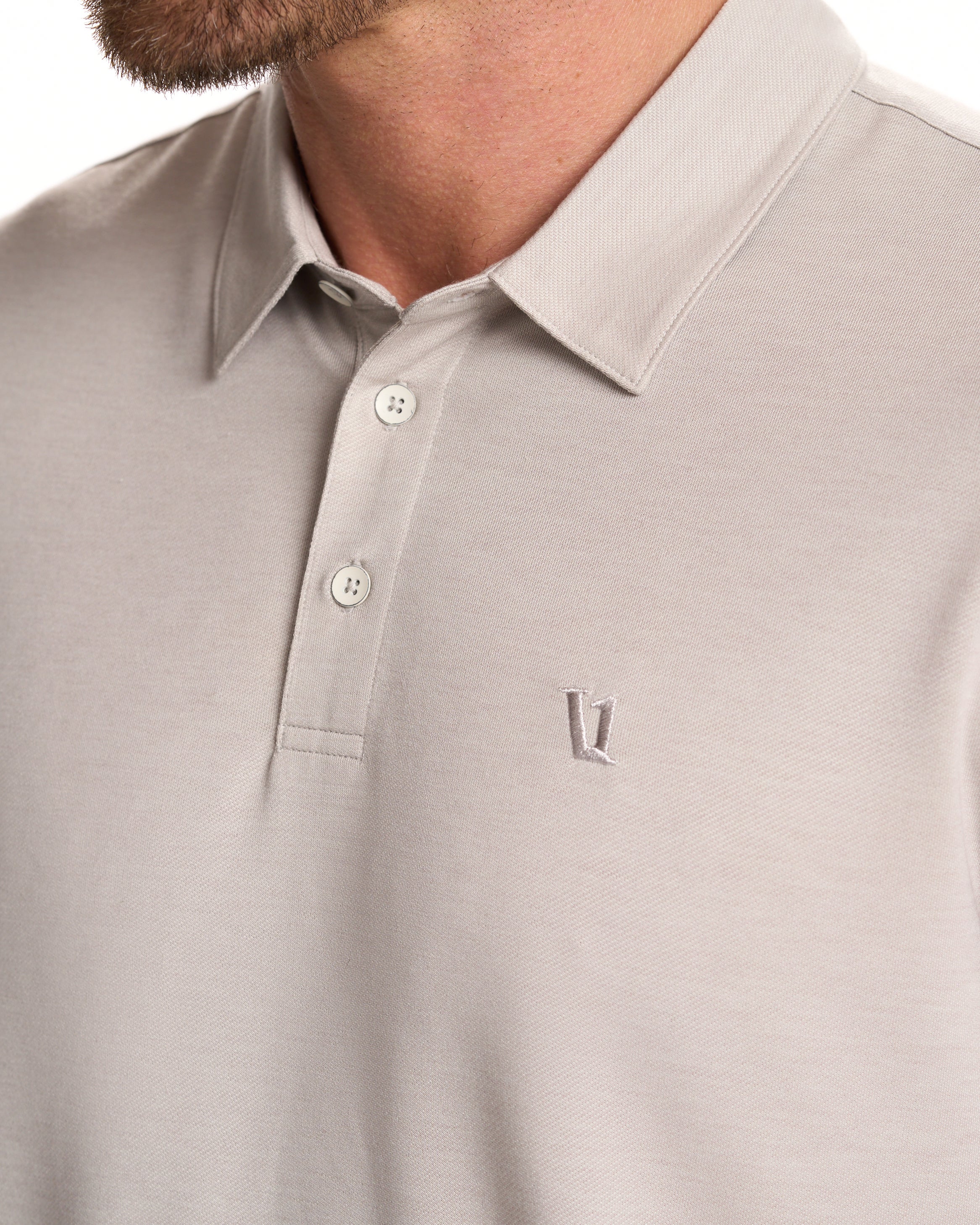 Knit Twill Polo