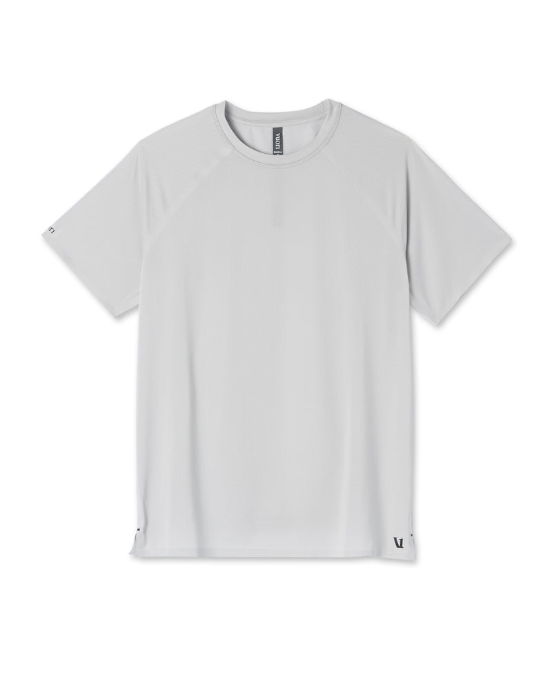 Short Sleeve Viewpoint Performance Tee | Sky Grey