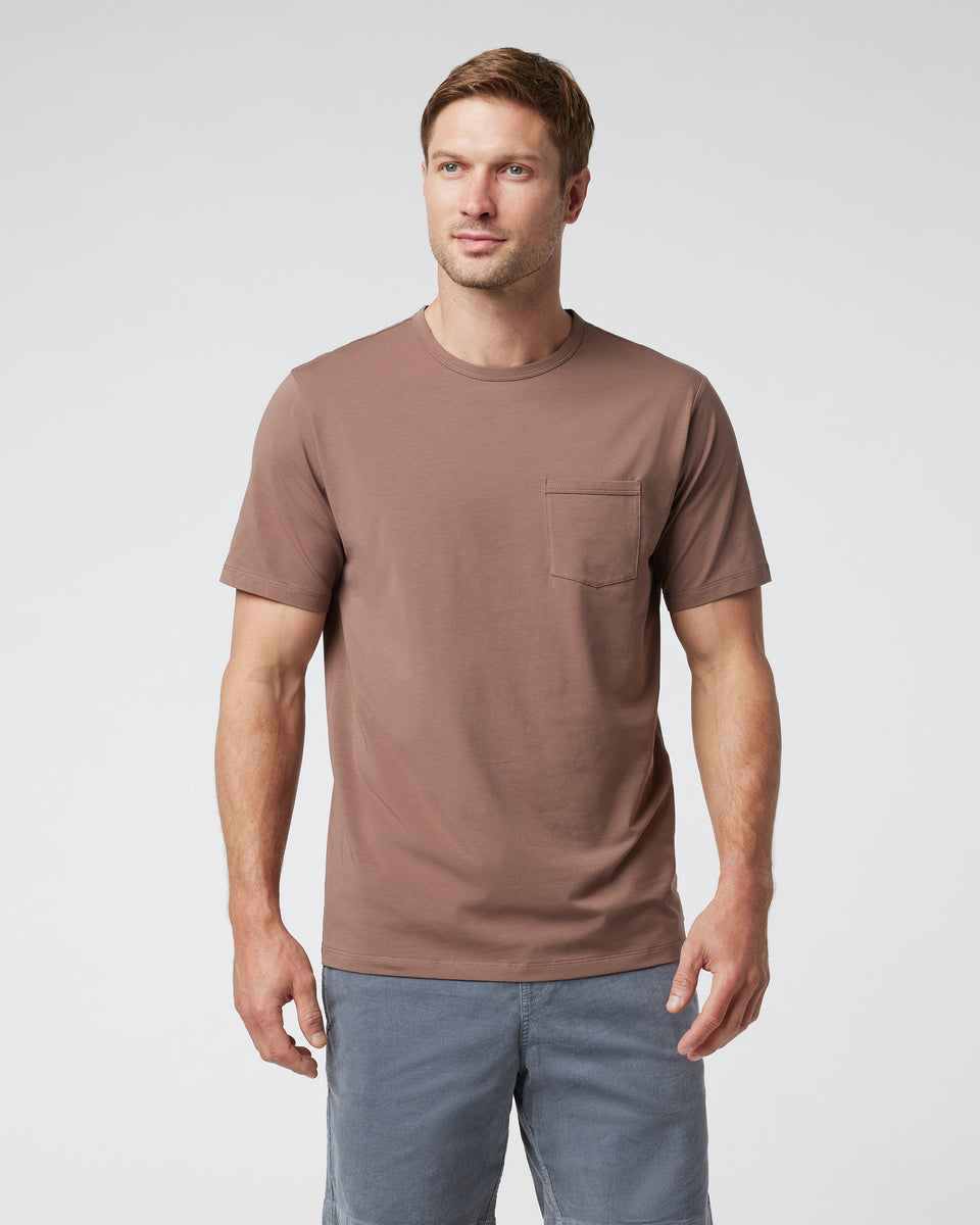 Men's Feather Pocket Tee | Clove