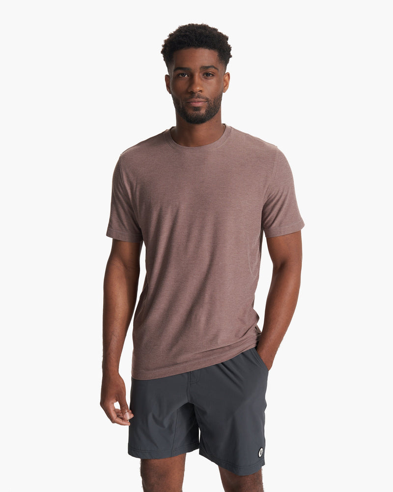 Strato Tech Tee, Men's Hazel Heather Tech Shirt