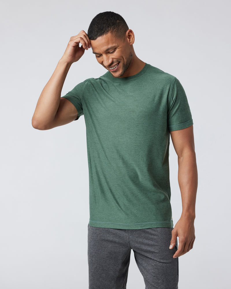 Strato Tech Tee | Sea Pine Heather