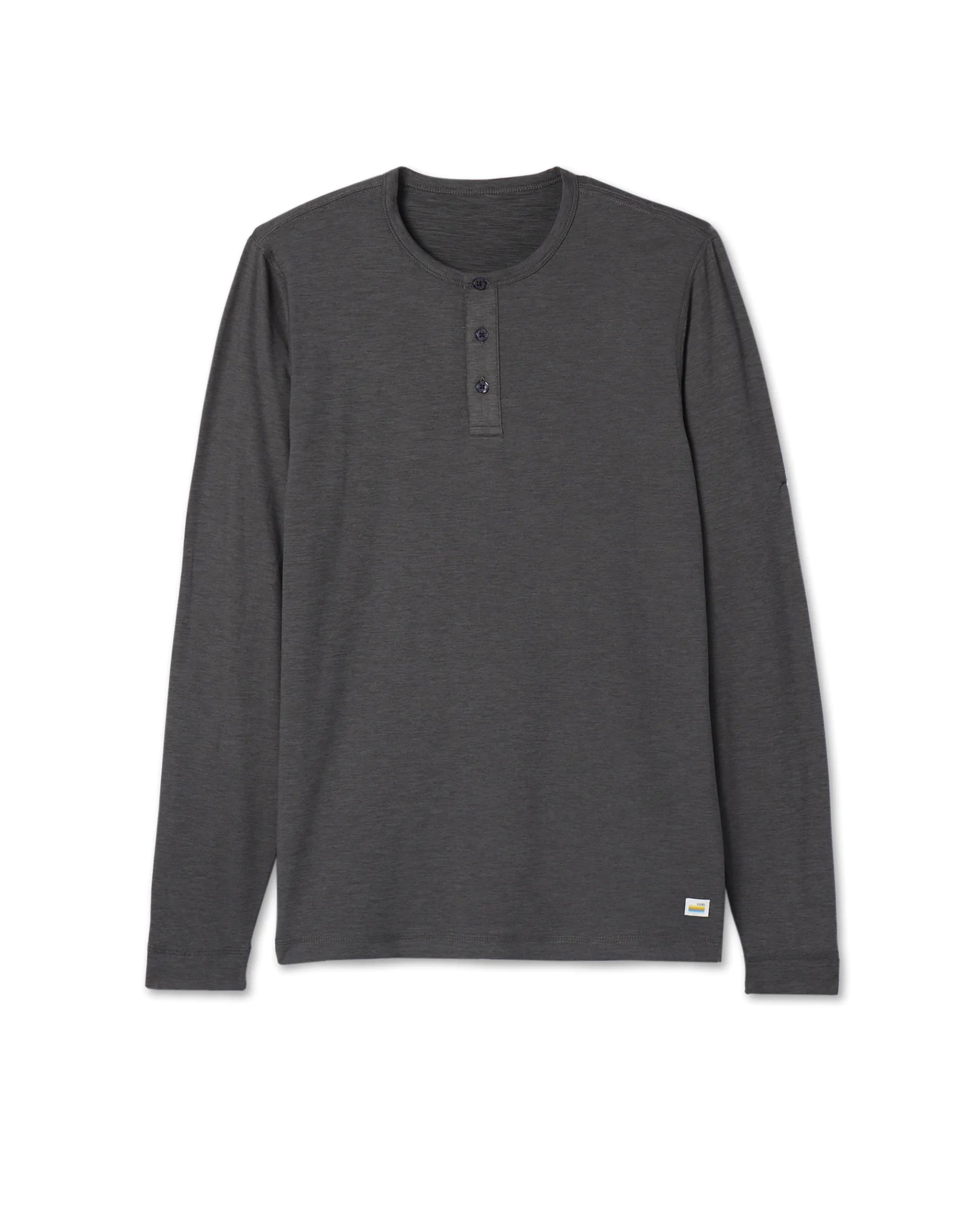 Long-Sleeve Ease Performance Henley