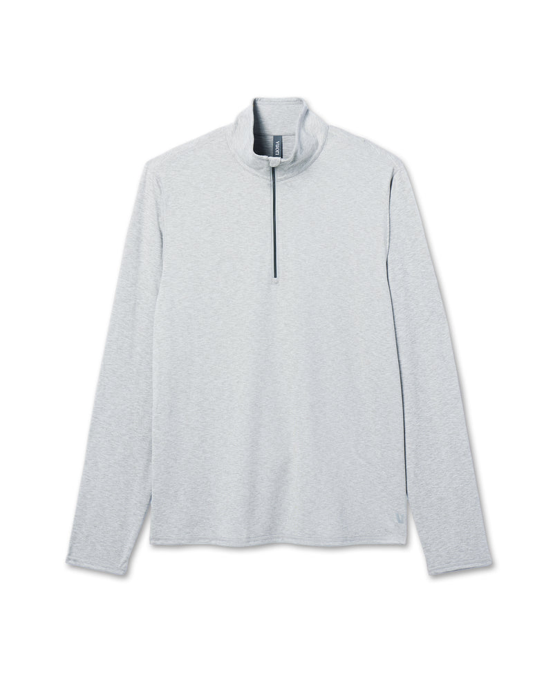 Ease Performance Half Zip 2.0, Light Heather Grey