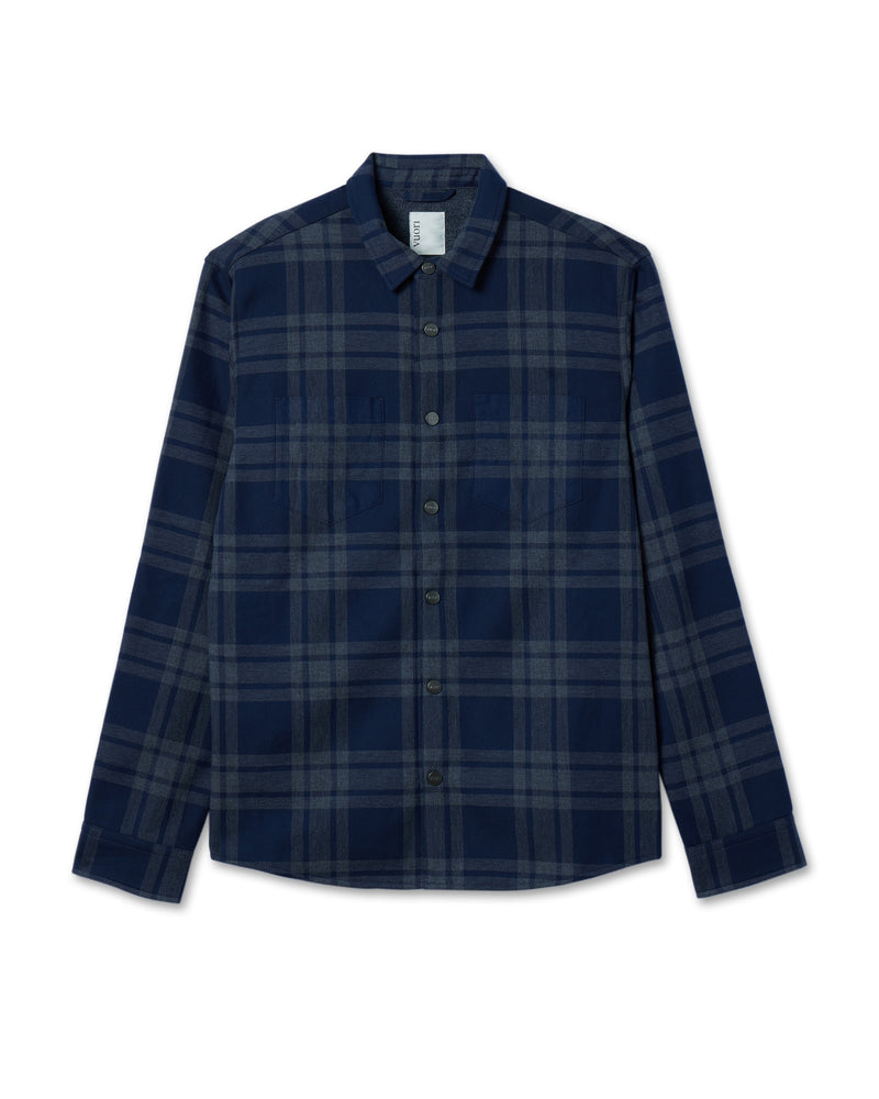 This $37 Flannel Shirt Jacket Is My Fall Travel Go-to