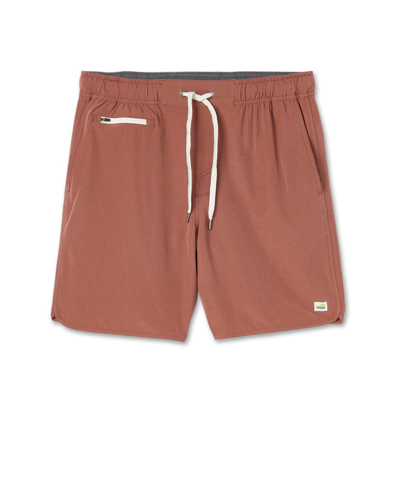 Banks Short | Men's Hazelnut Linen Texture Active Shorts | Vuori