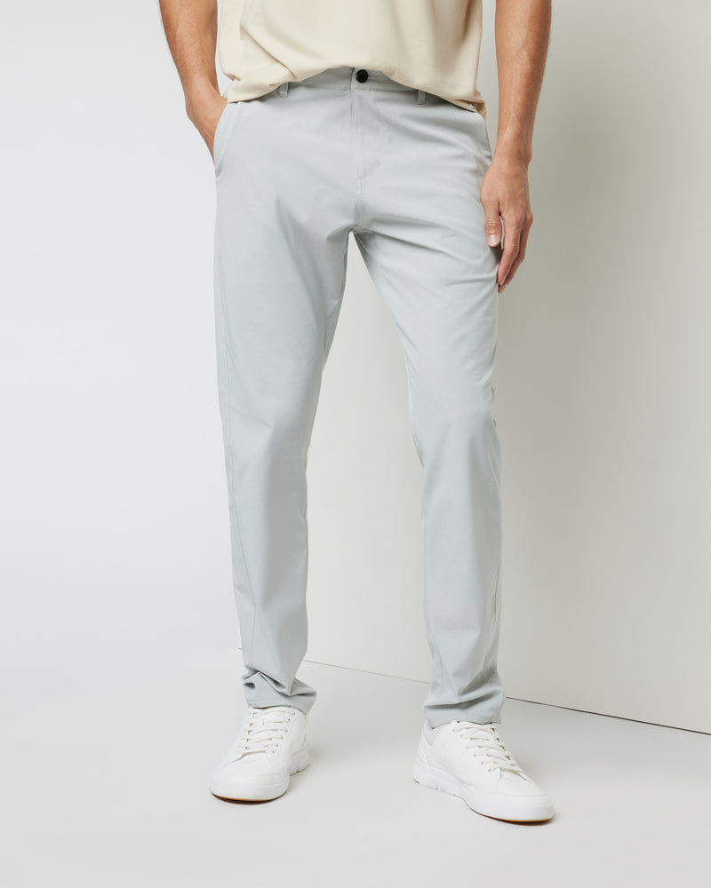 Ultra Slim Stretch Cotton Chino - Light Grey, Chinos