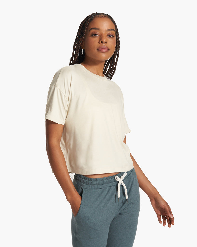 Energy Tee, Women's Bone Oversized Tee