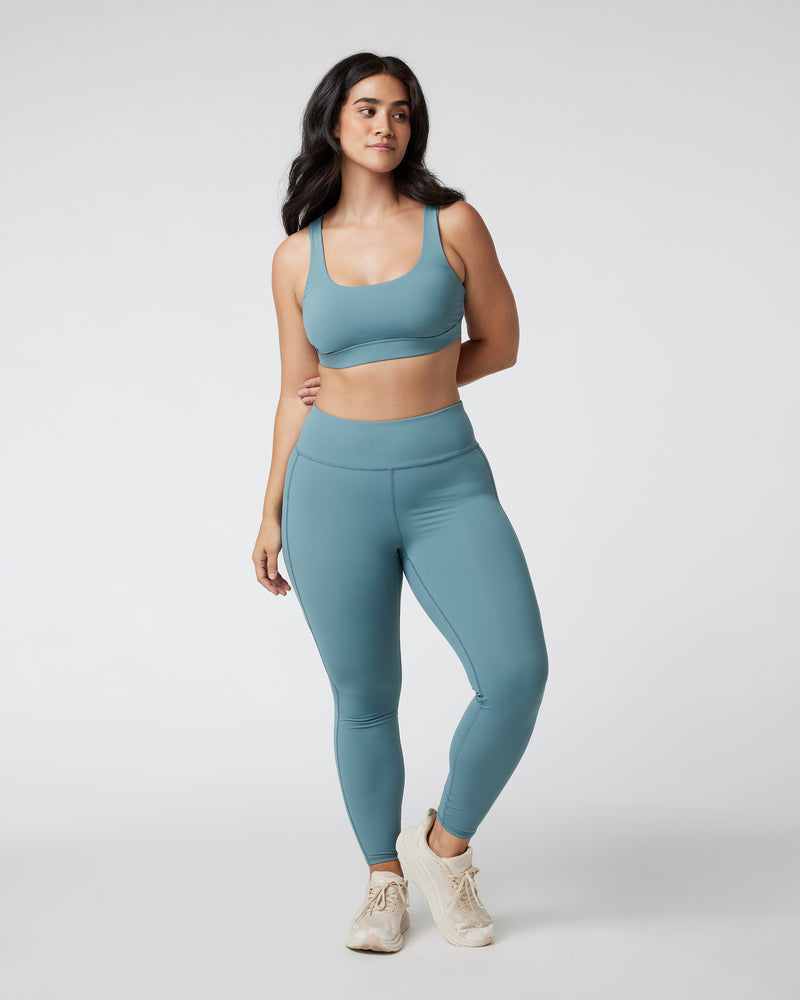 Yosemite Longline Bra, Iron Strappy Sports Bra