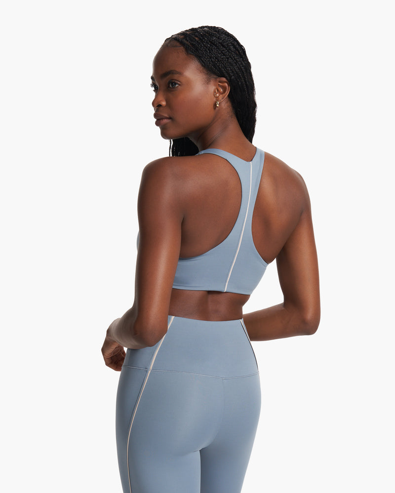 Bcg Blue/Turquoise Low Support Padded Racerback Sports Bra S - $13 - From  Hayley