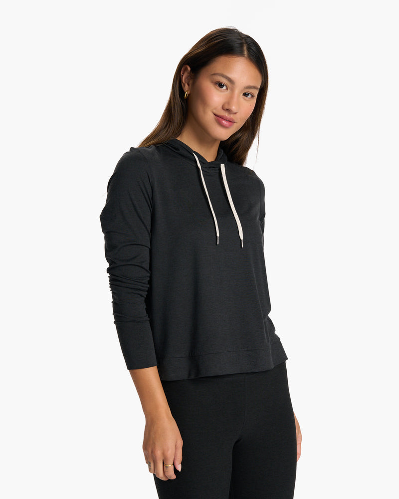 Halo Essential Hoodie, Black Heather Sweatshirt